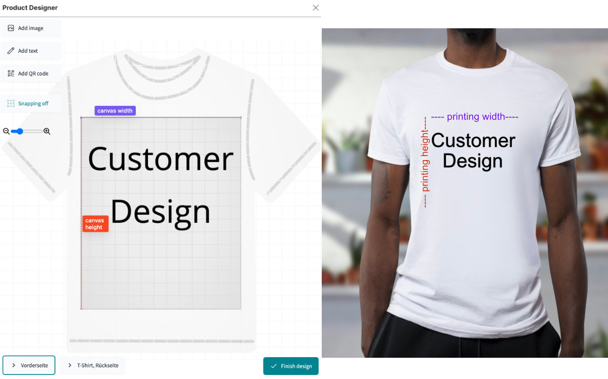 Rendering example